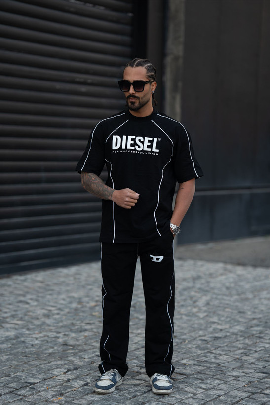 ست تی شرت شلوار نخی مردانهDIESEL