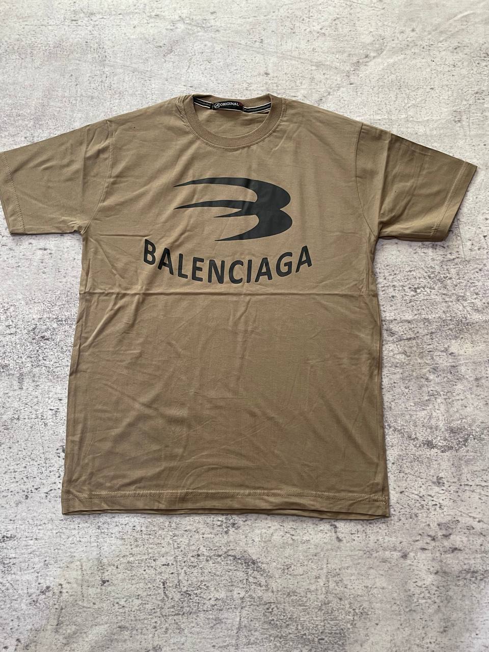 تی شرت یقه گرد نخ پنبه BALENCIAGA