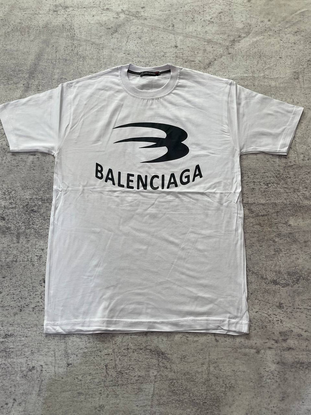 تی شرت یقه گرد نخ پنبه BALENCIAGA