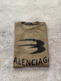 تی شرت یقه گرد نخ پنبه BALENCIAGA