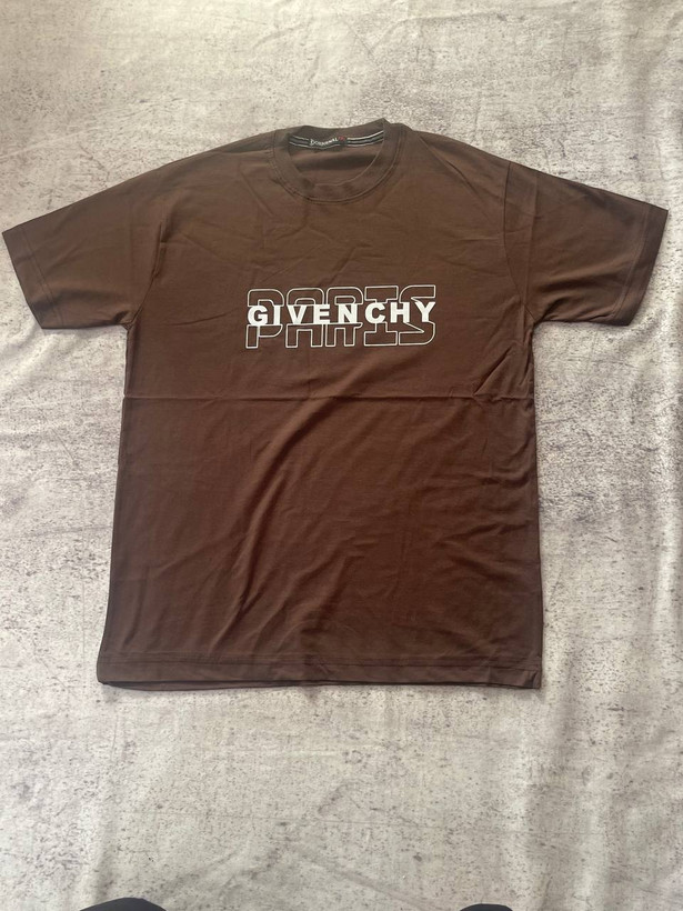 تی شرت یقه گرد نخ پنبه GIVENCHY